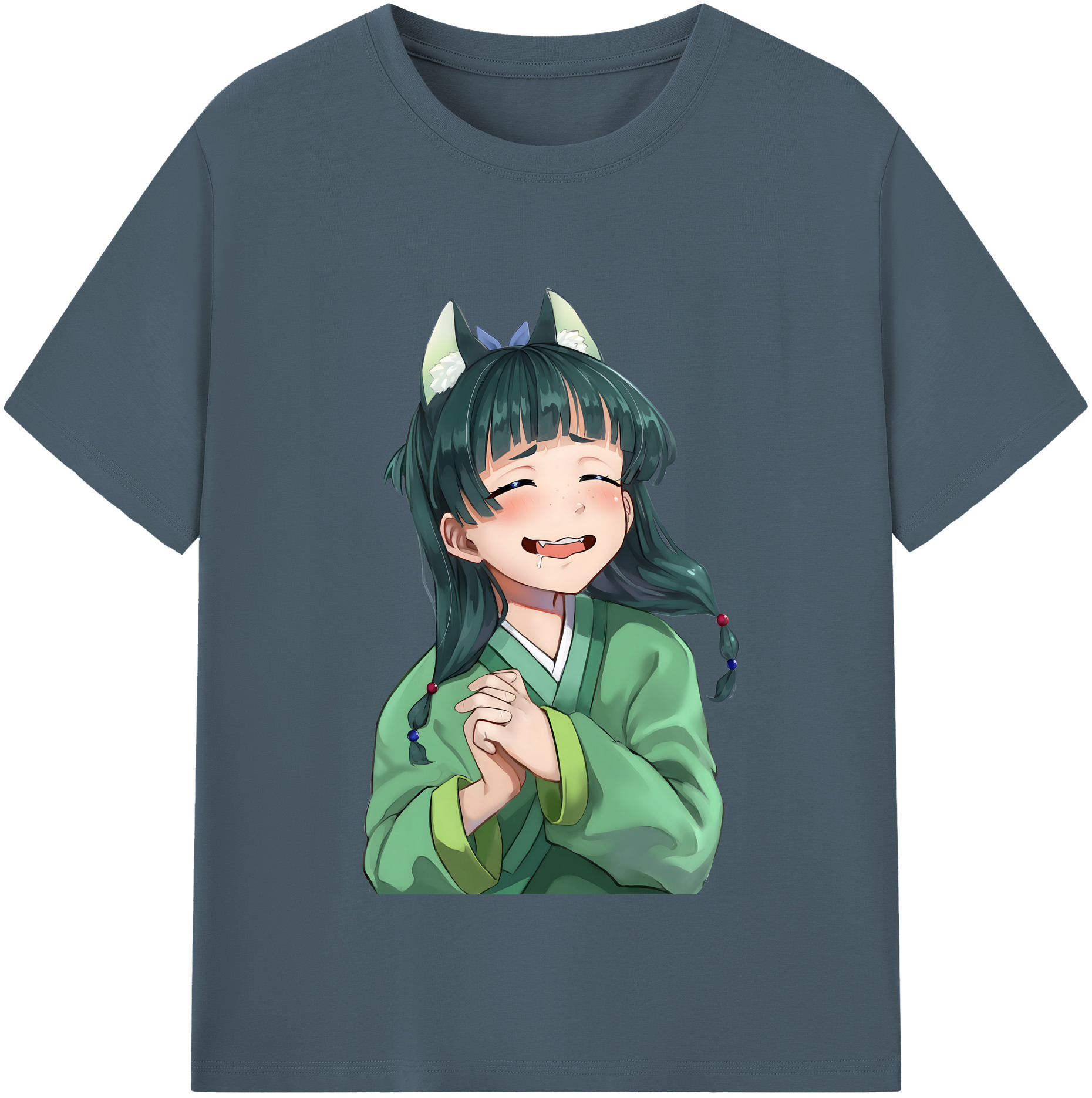 （画像用） 薬屋のひとりごと The Apothecary Diaries 綿100％半袖Tシャツ（フロントプリント）